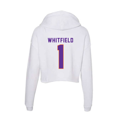 Northwestern State - NCAA Women's Volleyball : Julia Whitfield - Women's Crop Fleece Hoodie-1