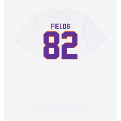 Northwestern State - NCAA Football : Andrew Fields - Women's V-Neck T-Shirt-1