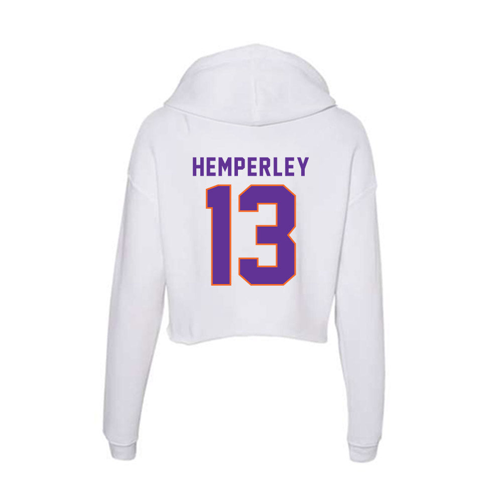 Northwestern State - NCAA Women's Soccer : Kendall Hemperley - Women's Crop Fleece Hoodie-1