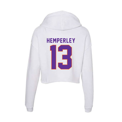 Northwestern State - NCAA Women's Soccer : Kendall Hemperley - Women's Crop Fleece Hoodie-1