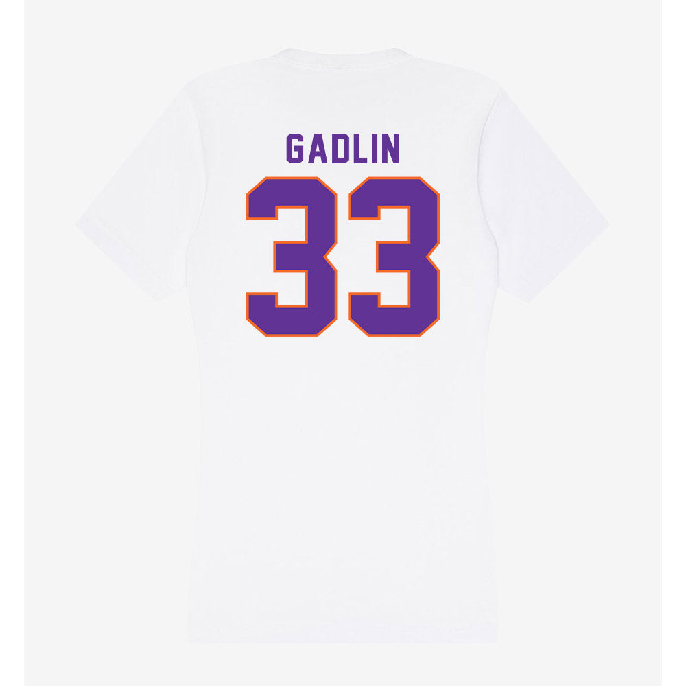 Northwestern State - NCAA Football : Marcus Gadlin - Women's V-Neck T-Shirt-1
