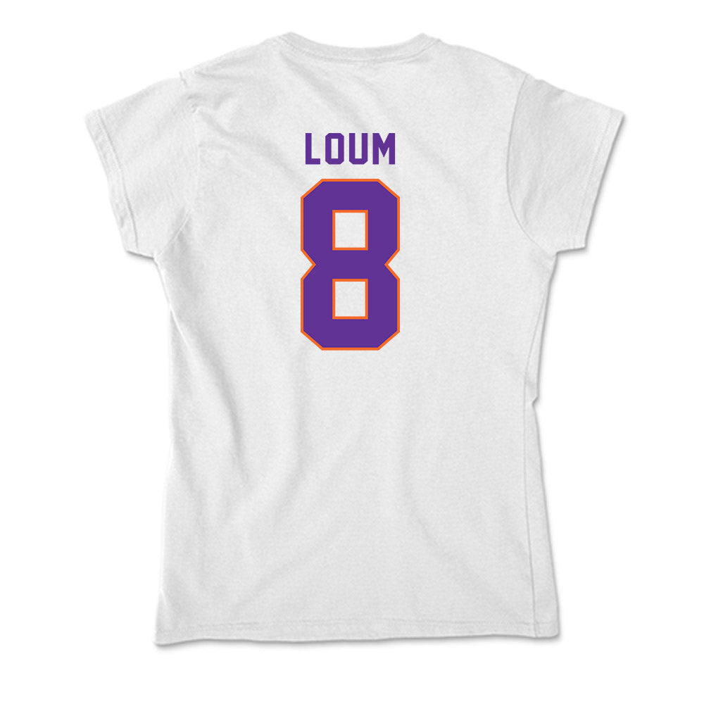 Northwestern State - NCAA Men's Basketball : Moustapha Loum - Soft Style Women’s T-Shirt-2