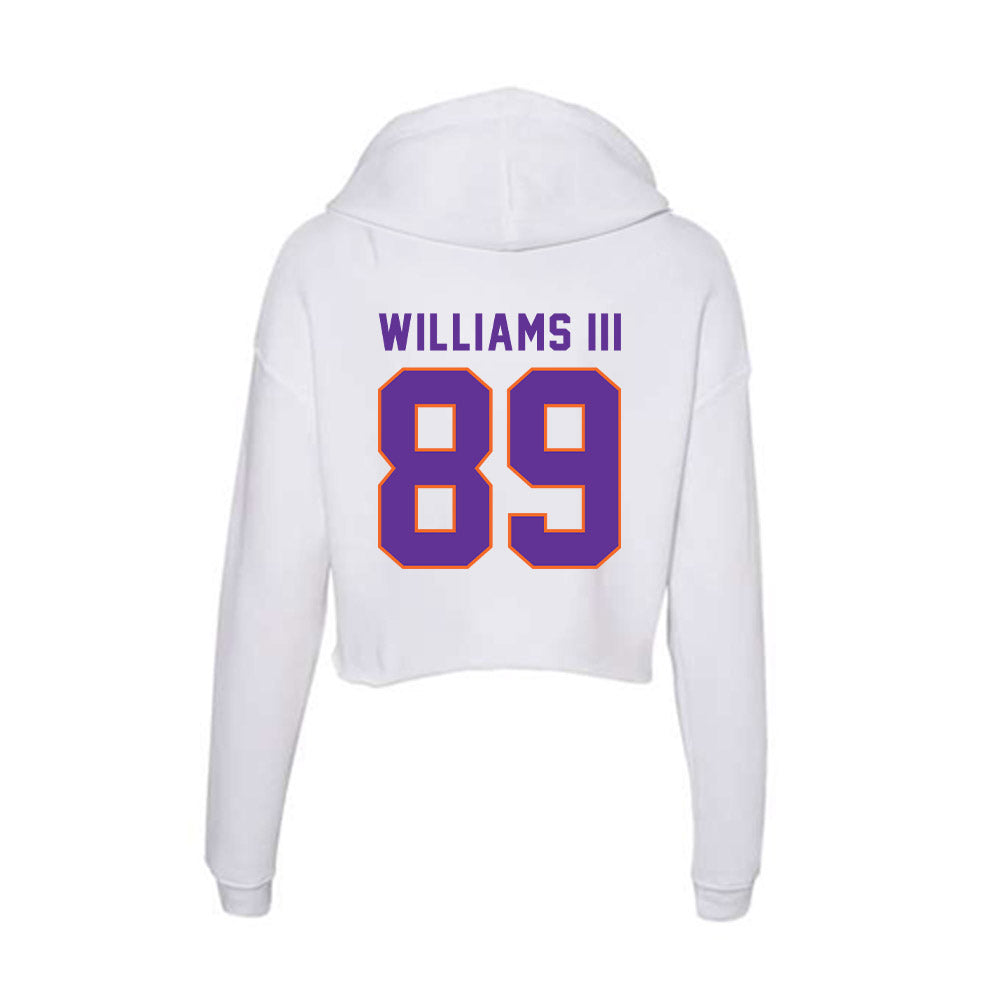 Northwestern State - NCAA Football : Payne Williams III - Women's Crop Fleece Hooded Sweatshirt-1