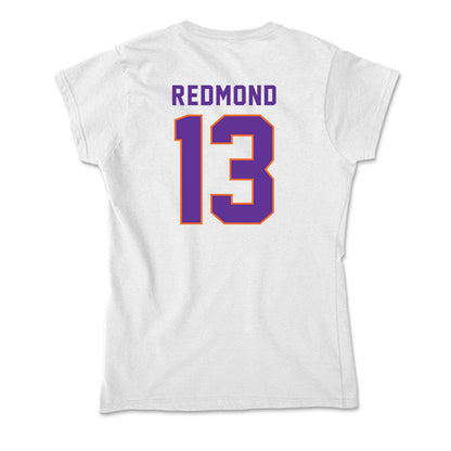 Northwestern State - NCAA Men's Basketball : Justin Redmond - Soft Style Women’s T-Shirt-2