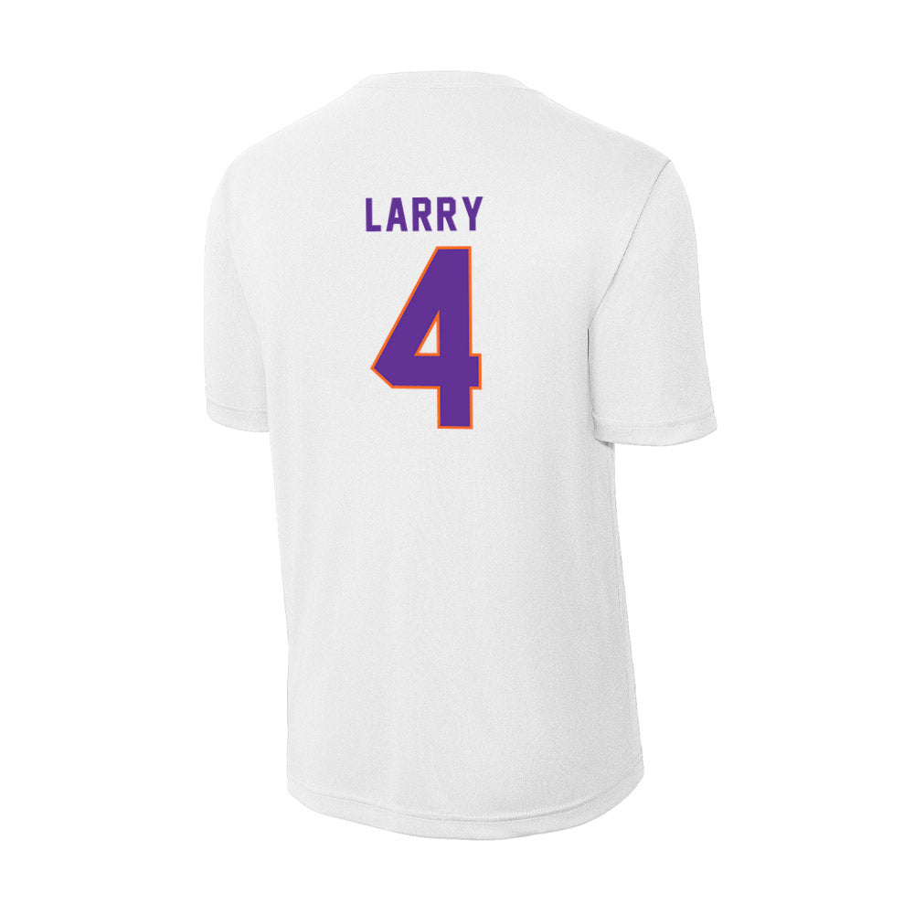 Northwestern State - NCAA Men's Basketball : CJ Larry - Activewear T-Shirt-1