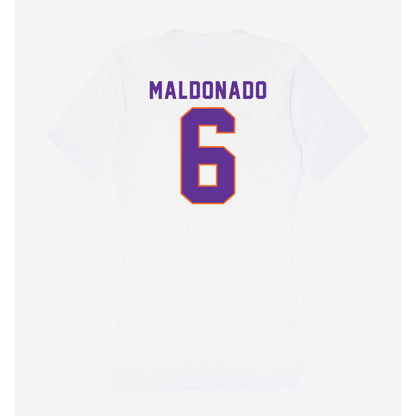Northwestern State - NCAA Women's Soccer : Maliya Maldonado - Women's V-Neck T-Shirt-1