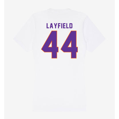 Northwestern State - NCAA Softball : Madge Layfield - Women's V-Neck T-Shirt-1