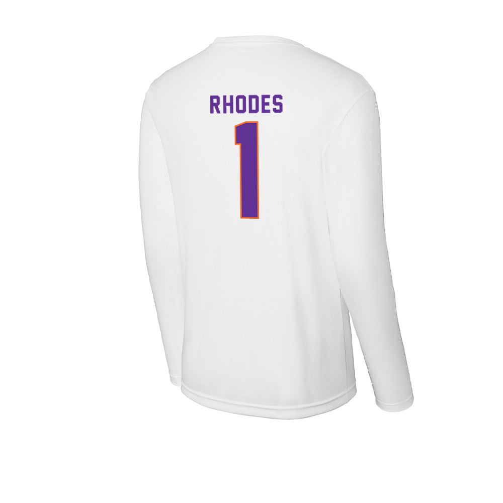 Northwestern State - NCAA Football : Dylan Rhodes - Activewear Long Sleeve T-Shirt-1