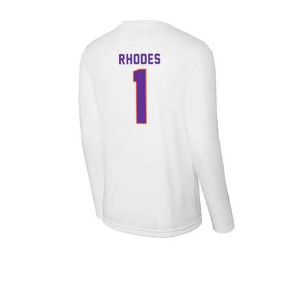 Northwestern State - NCAA Football : Dylan Rhodes - Activewear Long Sleeve T-Shirt-1