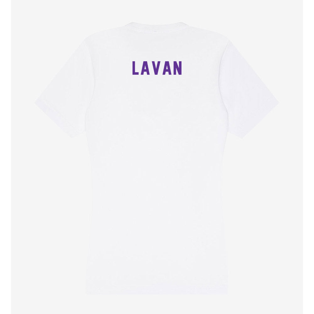 Northwestern State - NCAA Women's Track & Field : Aniyha Lavan - Women's V-Neck T-Shirt-1