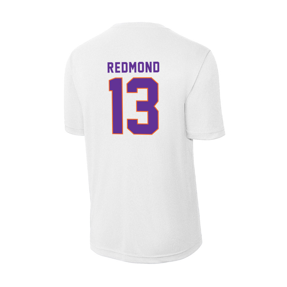 Northwestern State - NCAA Men's Basketball : Justin Redmond - Activewear T-Shirt-1