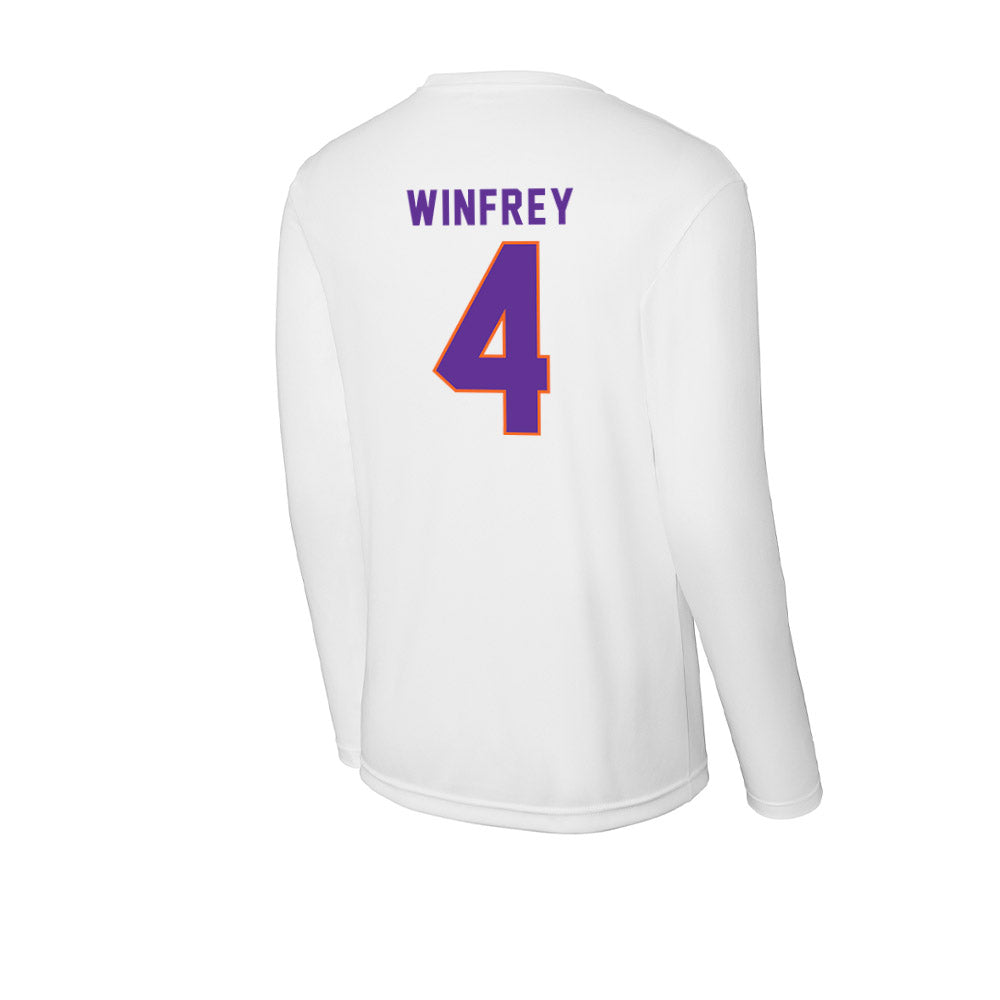 Northwestern State - NCAA Women's Volleyball : Kenadii Winfrey - Activewear Long Sleeve T-Shirt-1