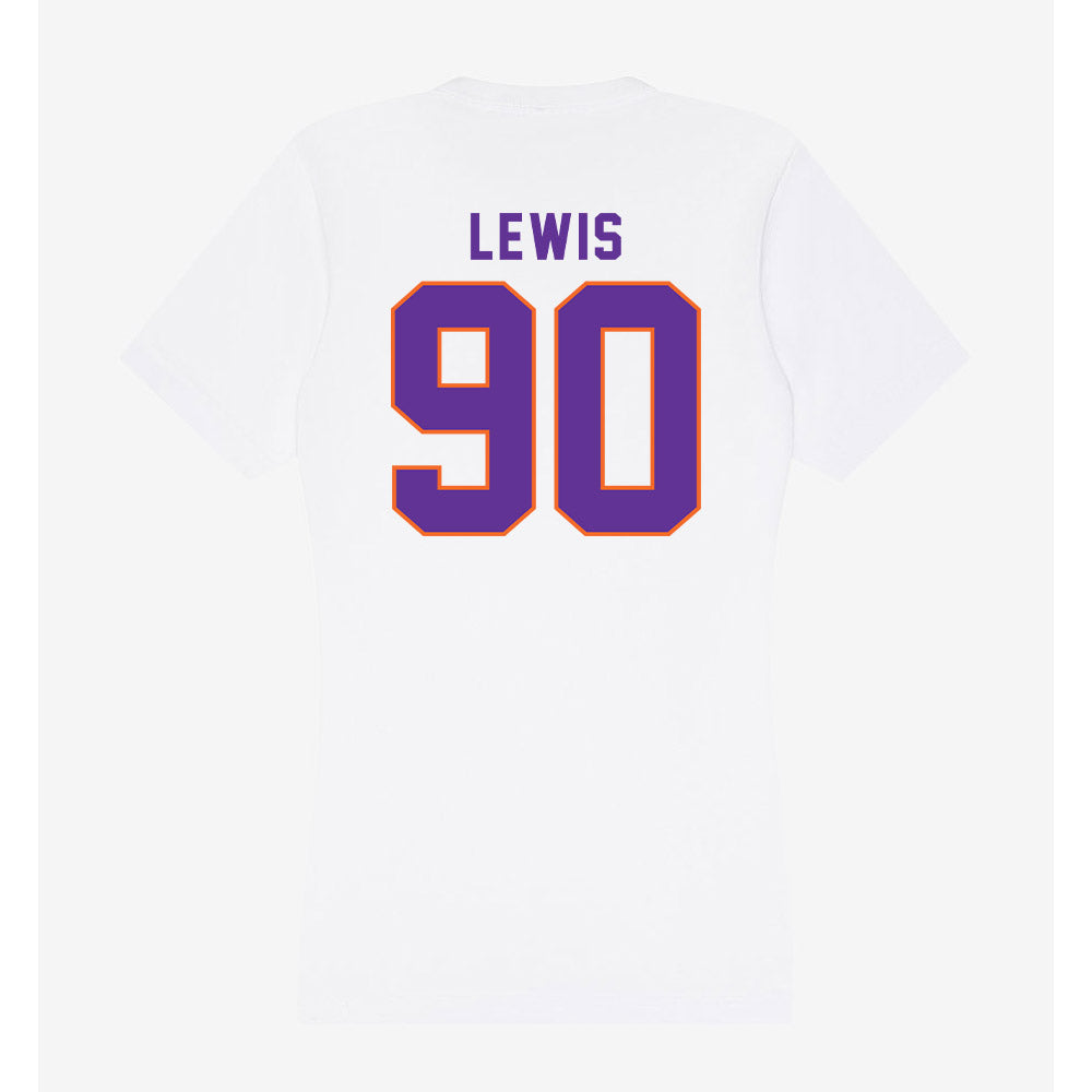 Northwestern State - NCAA Football : Tyler Lewis - Women's V-Neck T-Shirt-1