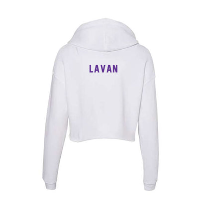 Northwestern State - NCAA Women's Track & Field : Aniyha Lavan - Women's Crop Fleece Hoodie-1