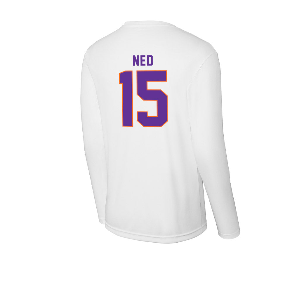 Northwestern State - NCAA Men's Basketball : Seth Ned - Activewear Long Sleeve T-Shirt-1
