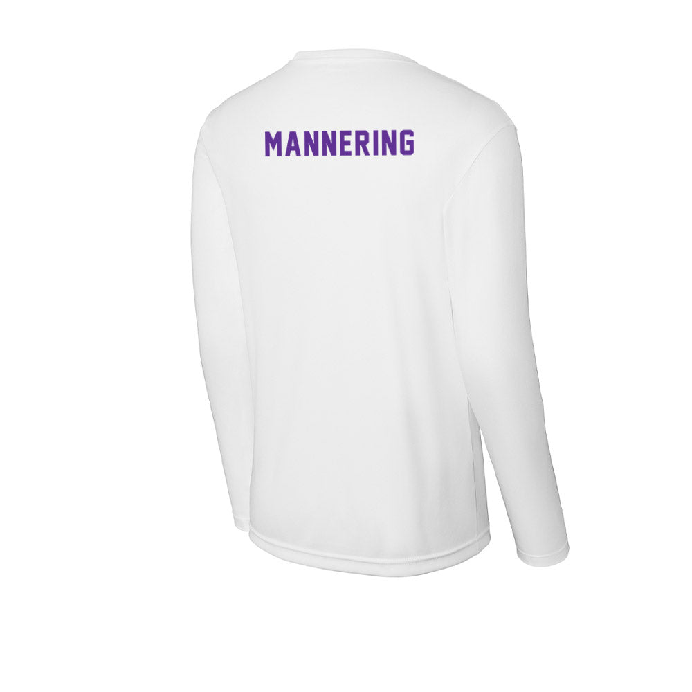 Northwestern State - NCAA Women's Track & Field : Margaret Mannering - Activewear Long Sleeve T-Shirt-1