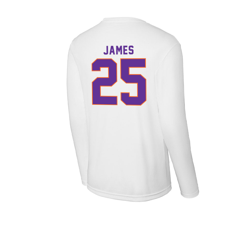 Northwestern State - NCAA Football : Jeremiah James - Activewear Long Sleeve T-Shirt-1