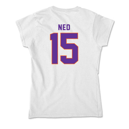 Northwestern State - NCAA Men's Basketball : Seth Ned - Soft Style Women’s T-Shirt-3