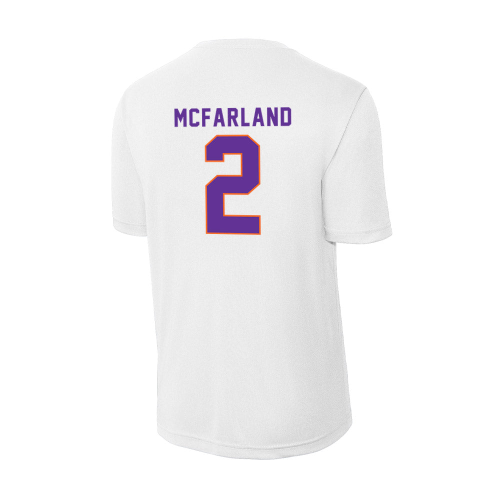 Northwestern State - NCAA Women's Volleyball : Emmarie McFarland - Activewear T-Shirt-1