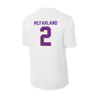 Northwestern State - NCAA Women's Volleyball : Emmarie McFarland - Activewear T-Shirt-1