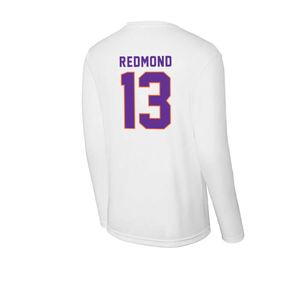 Northwestern State - NCAA Men's Basketball : Justin Redmond - Activewear Long Sleeve T-Shirt-1