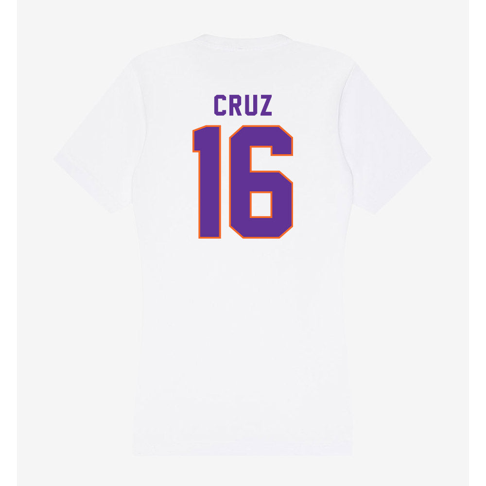 Northwestern State - NCAA Women's Soccer : Tiana Cruz - Women's V-Neck T-Shirt-1