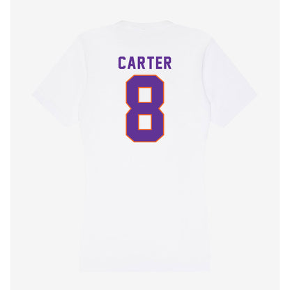 Northwestern State - NCAA Football : Luke Carter - Women's V-Neck T-Shirt-1