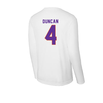 Northwestern State - NCAA Football : Blaine Duncan - Activewear Long Sleeve T-Shirt-1
