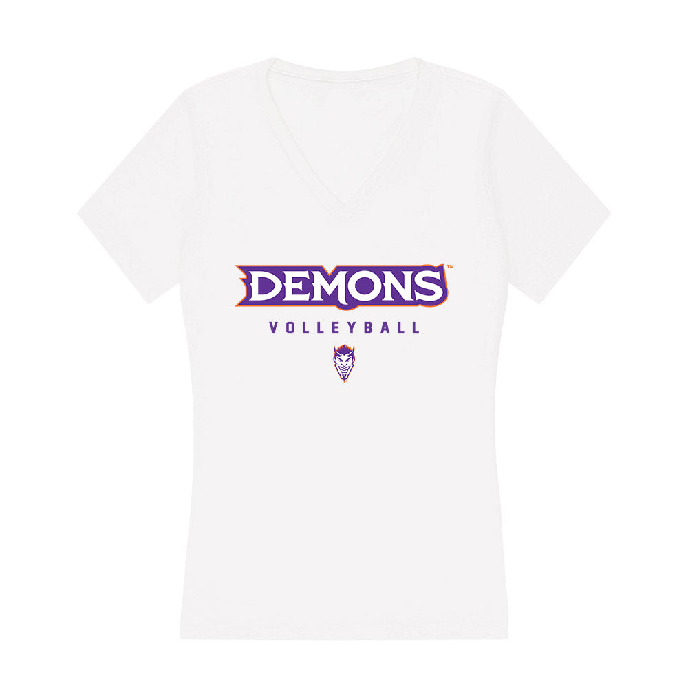 Northwestern State - NCAA Women's Volleyball : Kenadii Winfrey - Women's V-Neck T-Shirt-0