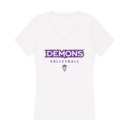 Northwestern State - NCAA Women's Volleyball : Kenadii Winfrey - Women's V-Neck T-Shirt-0