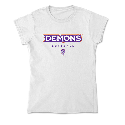Northwestern State - NCAA Softball : Madge Layfield - Soft Style Women’s T-Shirt-0