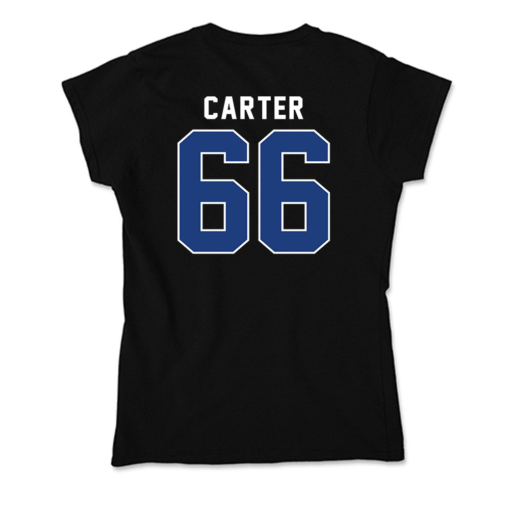 McNeese State - NCAA Football : Ian Carter - Soft Style Women’s T-Shirt-1