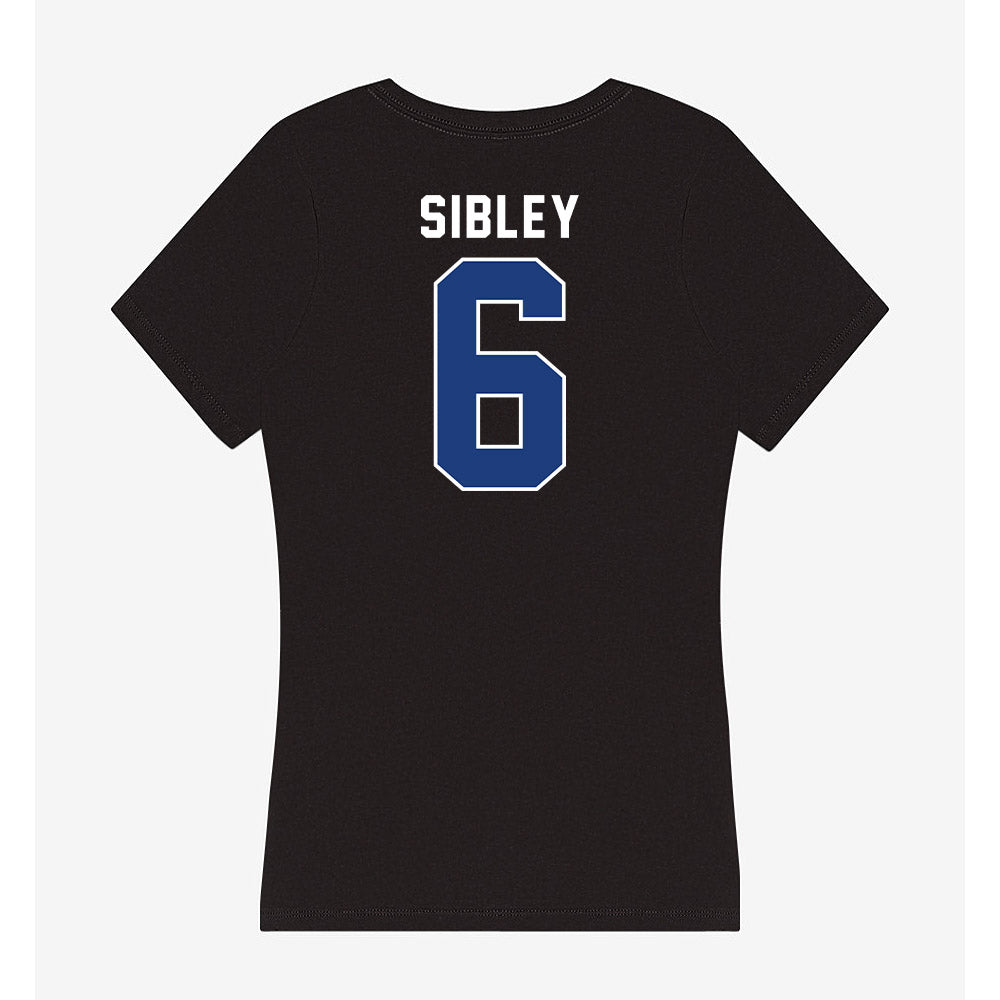 McNeese State - NCAA Football : Emauri Sibley - Women's V-Neck T-Shirt-1