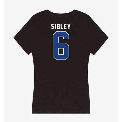 McNeese State - NCAA Football : Emauri Sibley - Women's V-Neck T-Shirt-1