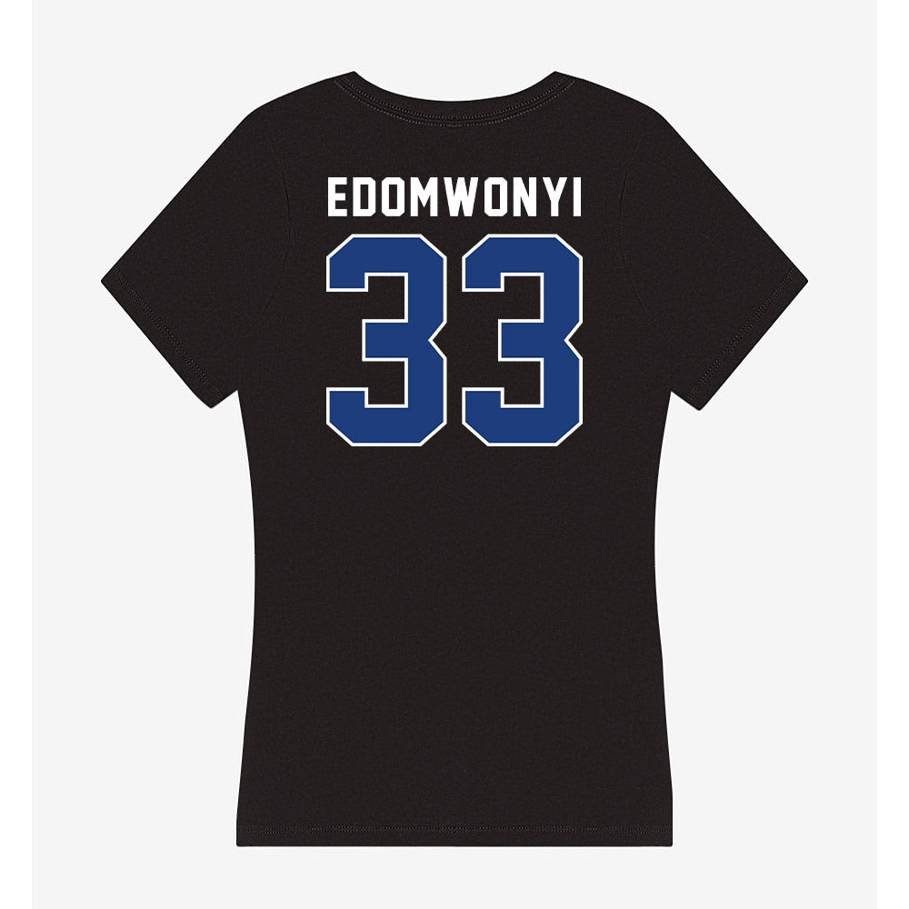 McNeese State - NCAA Women's Soccer : Elizabeth Edomwonyi - Women's V-Neck T-Shirt-1