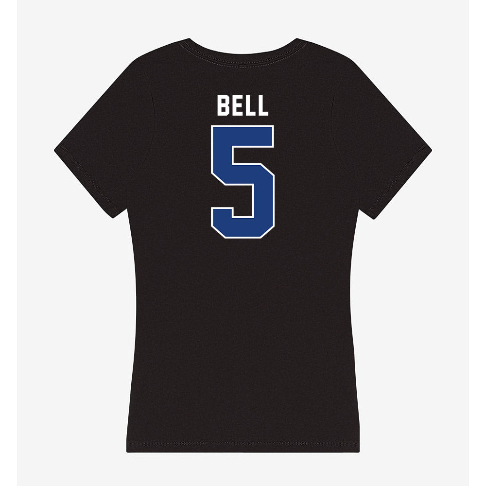 McNeese State - NCAA Women's Basketball : Jamari Bell - Women's V-Neck T-Shirt-1