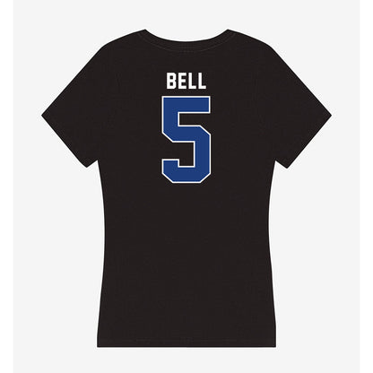McNeese State - NCAA Women's Basketball : Jamari Bell - Women's V-Neck T-Shirt-1