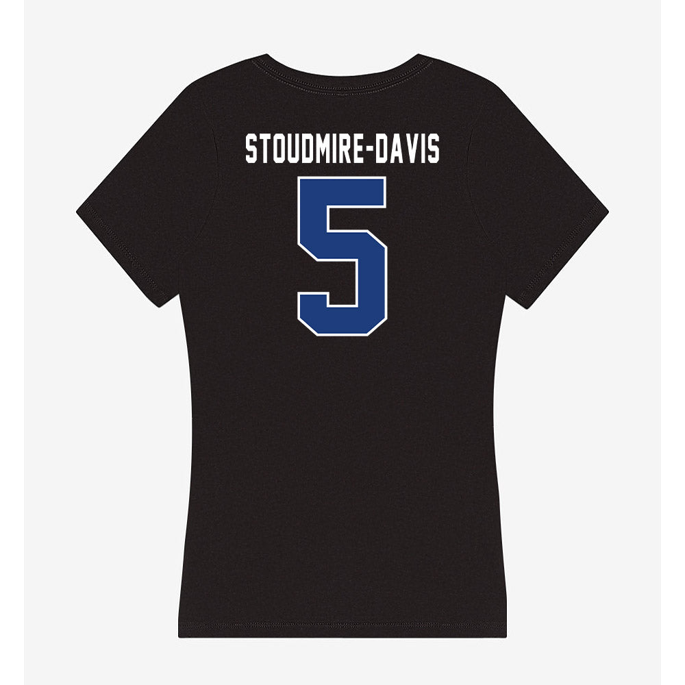 McNeese State - NCAA Football : Javon Stoudmire-Davis - Women's V-Neck T-Shirt-1
