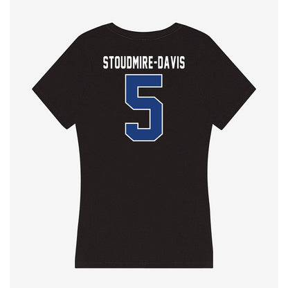 McNeese State - NCAA Football : Javon Stoudmire-Davis - Women's V-Neck T-Shirt-1