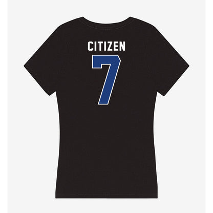McNeese State - NCAA Football : trevonte citizen - Women's V-Neck T-Shirt-1