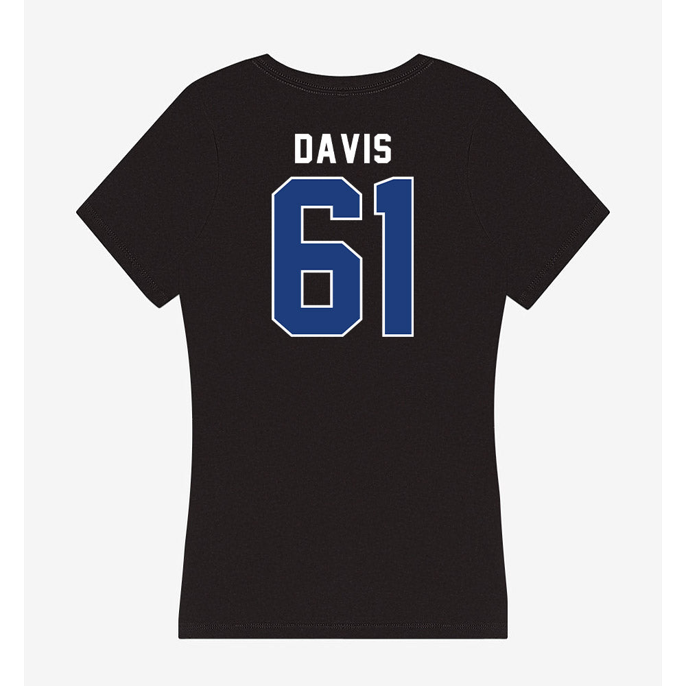 McNeese State - NCAA Football : Dawson Davis - Women's V-Neck T-Shirt-1