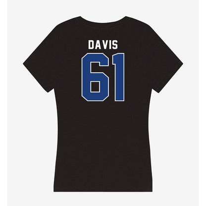 McNeese State - NCAA Football : Dawson Davis - Women's V-Neck T-Shirt-1