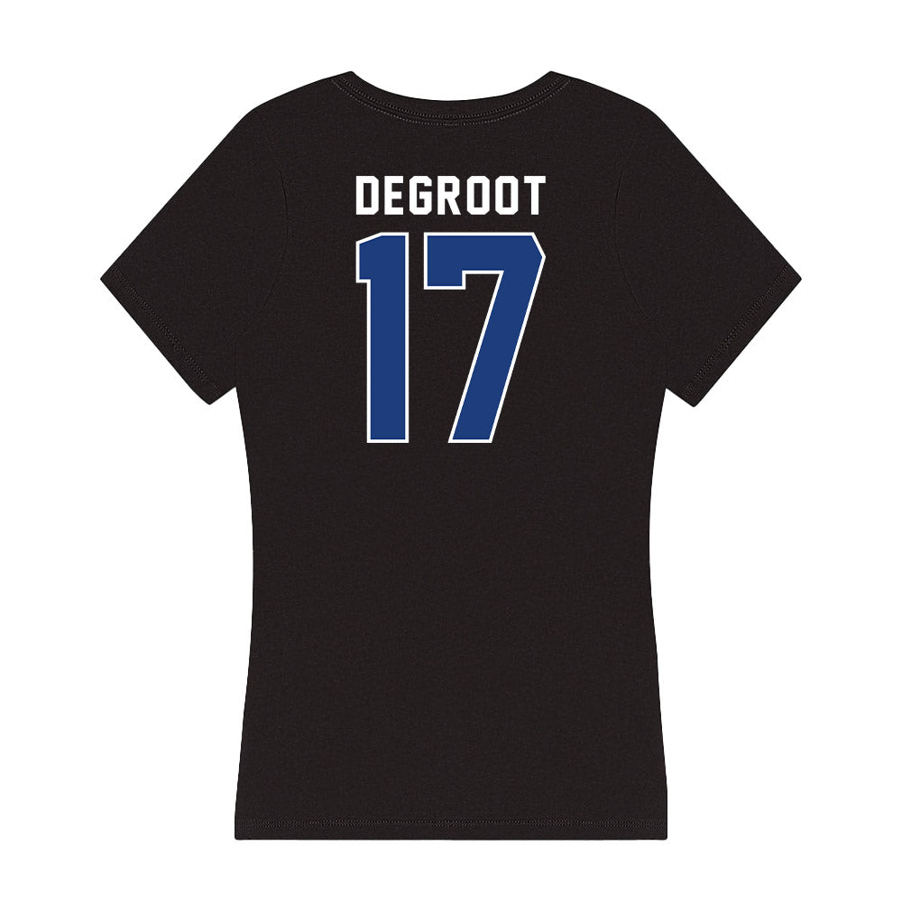 McNeese State - NCAA Baseball : Josh DeGroot - Women's V-Neck T-Shirt-1