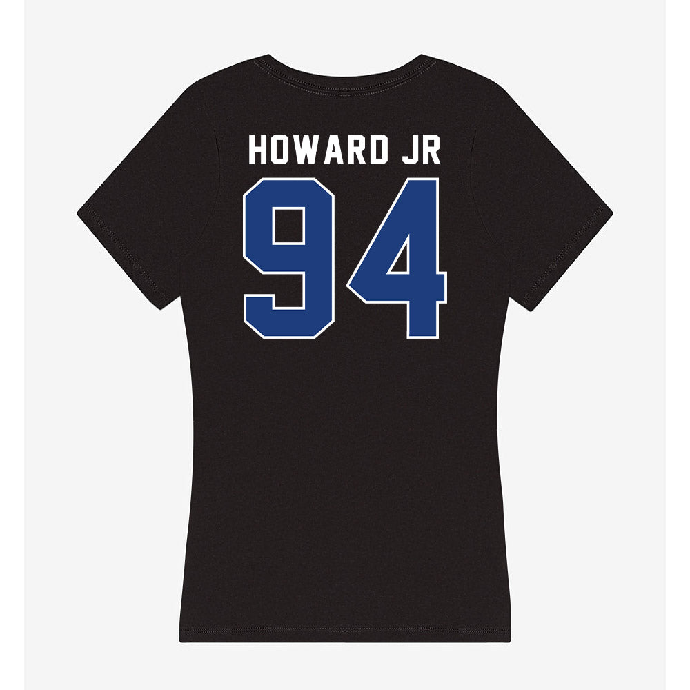 McNeese State - NCAA Football : Lenord Howard Jr - Women's V-Neck T-Shirt-1