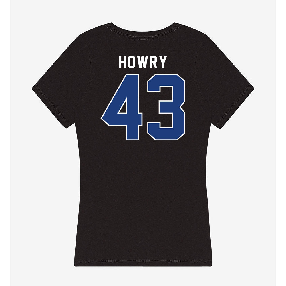 McNeese State - NCAA Baseball : Ty Howry - Women's V-Neck T-Shirt-1