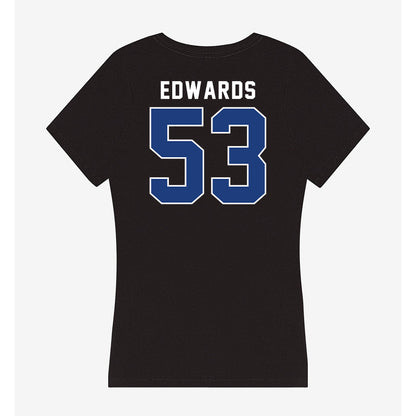 McNeese State - NCAA Football : Chris Edwards - Women's V-Neck T-Shirt-1