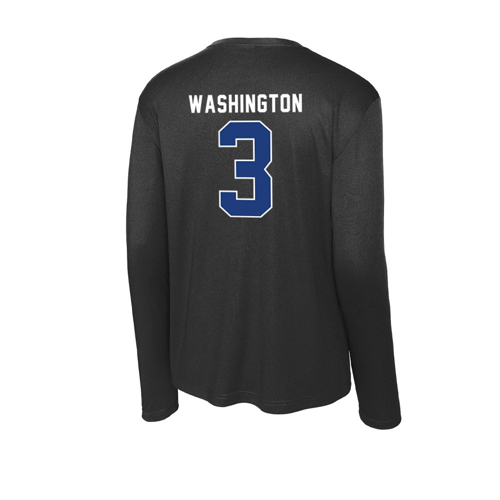 McNeese State - NCAA Women's Basketball : Allasia Washington - Activewear Long Sleeve T-Shirt-1