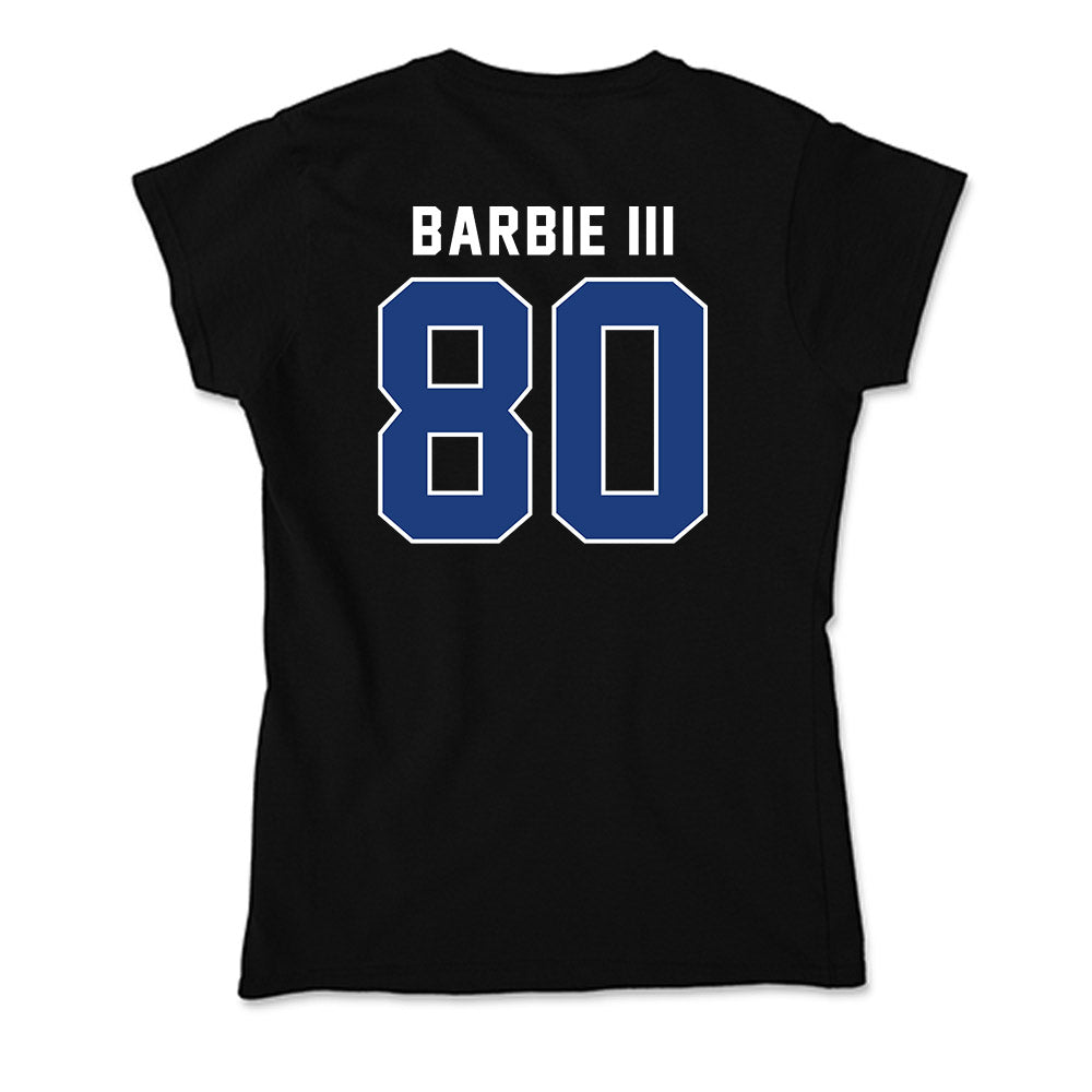 McNeese State - NCAA Football : Johnnie Barbie III - Soft Style Women’s T-Shirt-1