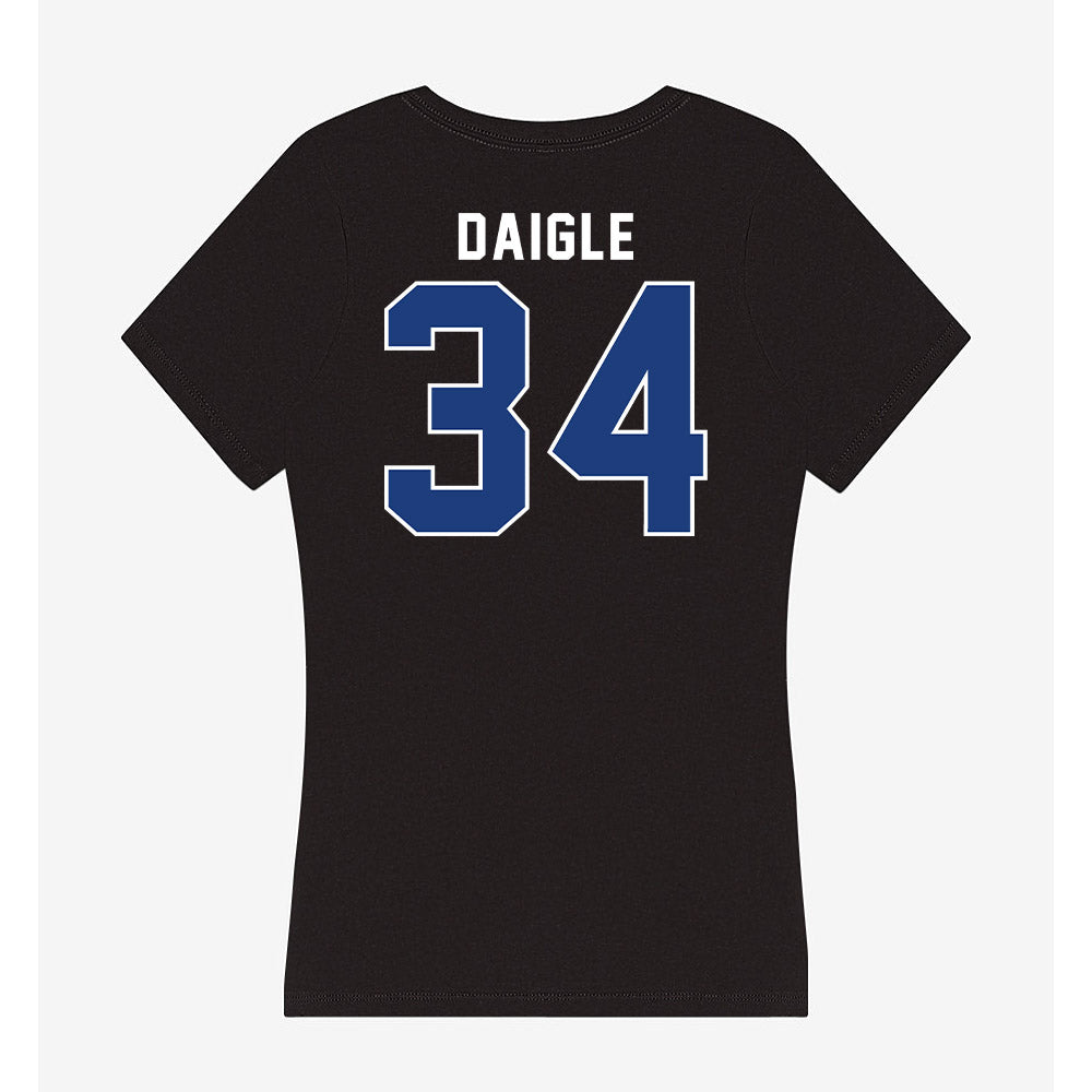 McNeese State - NCAA Softball : Malayna Daigle - Women's V-Neck T-Shirt-1