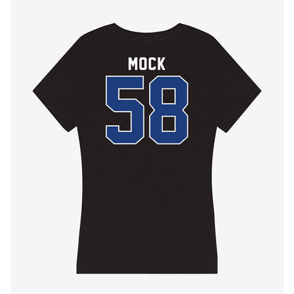 McNeese State - NCAA Football : Hudson Mock - Women's V-Neck T-Shirt-1